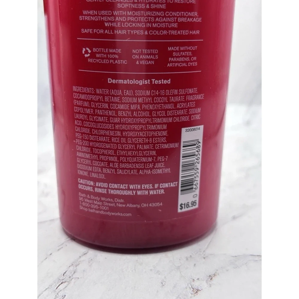 Bath and Body Works Japanese Cherry Blossom Hair‎ Moisturizing Shampoo New